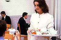 Un service d'�tage � l'H�tel Amalia Vaticano Roma Italia